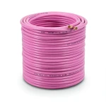 كابل نحاس THHN/THWN معزول PVC 105° قطر 3.0 مم 600 فولت طول 2500 قدم لون وردي | شركة الفنار