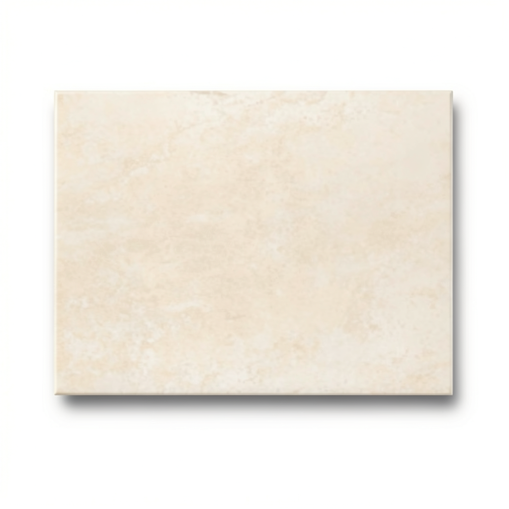 Porcelain Flooring 10 mm Thick, 30x60 cm, Ivory Color, Stone Design