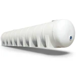 Water Tank Marjan Horizontal 45000 Liter Fiberglass Diameter 300cm Length 704cm