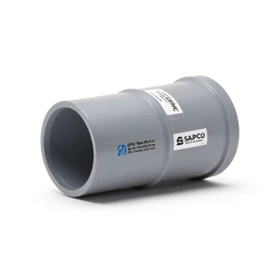UPVC Pipes PN 10 Bar Size 50 mm Thickness 2.4 mm Gray Color | SAPPCO