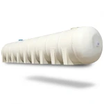 Water Tank Marjan Horizontal Fiber Glass 60000 Liter Capacity, Diameter 350 cm, Length 689 cm