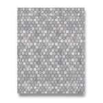 Spanish Wallpaper Gray Color Geometric Design, Size 10mx0.53m, Model 1105-3
