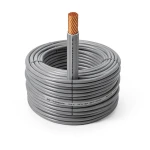 كابل نحاس THHN/THWN معزول PVC 105°  قطر 13.8 مم 600 فولت 500 قدم رمادي | شركة الفنار