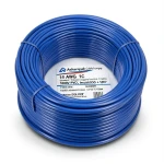 14 AWG 1C Stranded Tinned Copper Wire, 1000V PVC Insulation +105°C Blue, 2500ft | Asharqiyah Cables Company for Industry