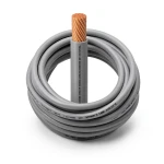 كابل نحاس THHN/THWN معزول PVC 105° قطر 15.1 مم 600 فولت 500 قدم رمادي | شركة الفنار