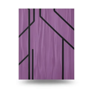 ورق حائط تصميم Allure، لون بنفسجي مع أسود، أبعاد 5 m²، كود المنتج 5712-16 | Erismann