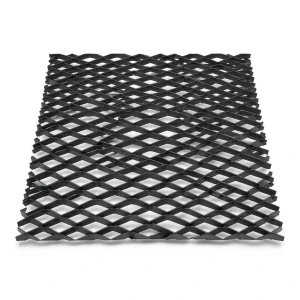 Hot Rolled Black Steel Expanded Metal Mesh 5.8 mm Thick, 1.22m Width, 6m Length