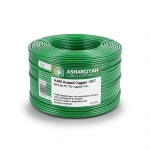 14 AWG Stranded Copper Wire 600 Volt PVC Insulated +105°C Green | Asharqiyah Cables Company for Industry