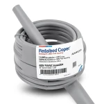 14 AWG Stranded Copper Electrical Wire, 600V PVC Insulation +105°C Gray | Asharqiyah Cables Company for Industry