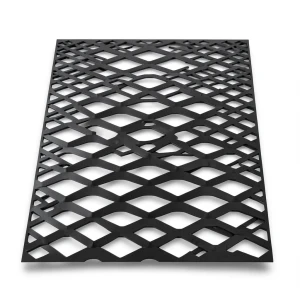 Hot Rolled Black Steel Expanded Metal Mesh Thickness 6 mm Width 1.22 m Length 4 m