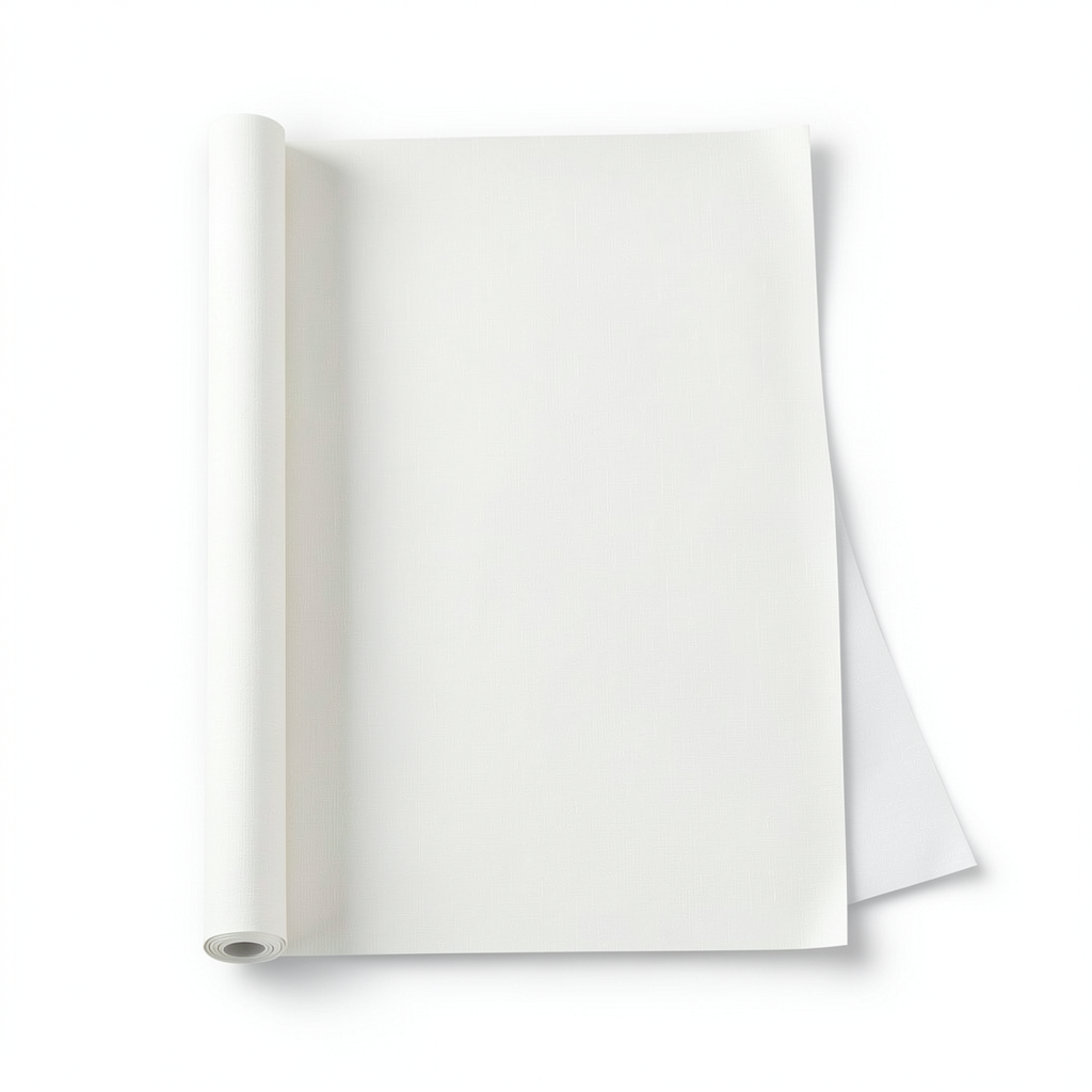 Plain Wallpaper Off White, 10 m Length, 0.53 m Width, Model G56622