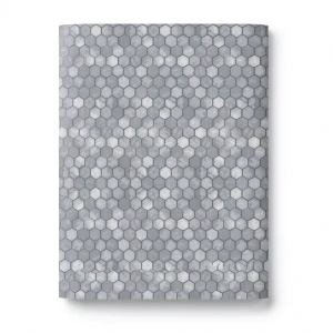 Spanish Wallpaper Geometric Design Gray Color, Size 10m x 0.53m, Model 1105-1