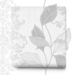 ورق جدران مشجر 10 م × 1.06 م لون رمادي، موديل 5436