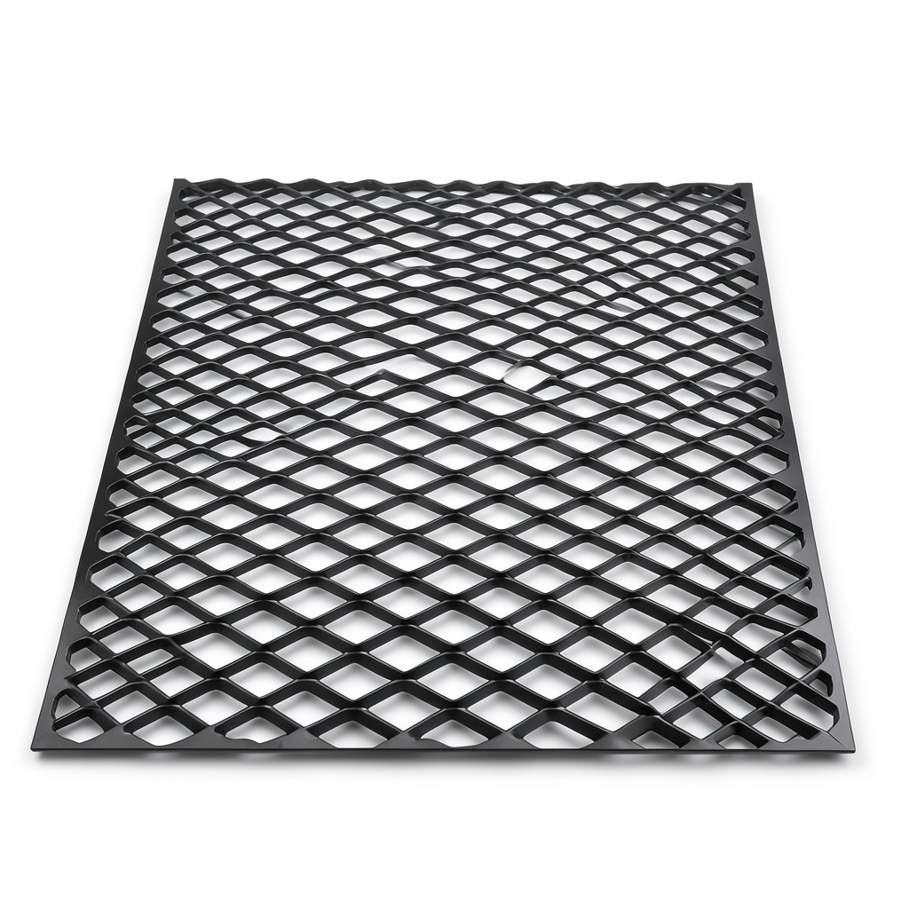 Hot Rolled Black Steel Expanded Metal Mesh 6 mm Thickness 5 meter Length 1.22 meter Width