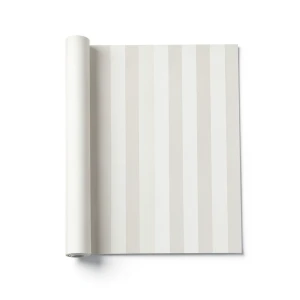 Striped Wallpaper 10m x 1.06m Pale Beige, Model 5441