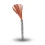 120sq mm Copper Flexible Wire 450/750V PVC Insulation 1.6mm Gray | Riyadh Cables Group - Image 1