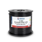 14 AWG Stranded Copper Electric Wire 600V PVC Insulated Black | Asharqiyah Cables Company for Industry