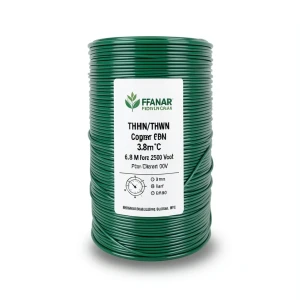 THHN/THWN Copper Cable PVC 105°C Insulation 3.8 MM Diameter 600 Volt 2500 Feet Green | Al Fanar