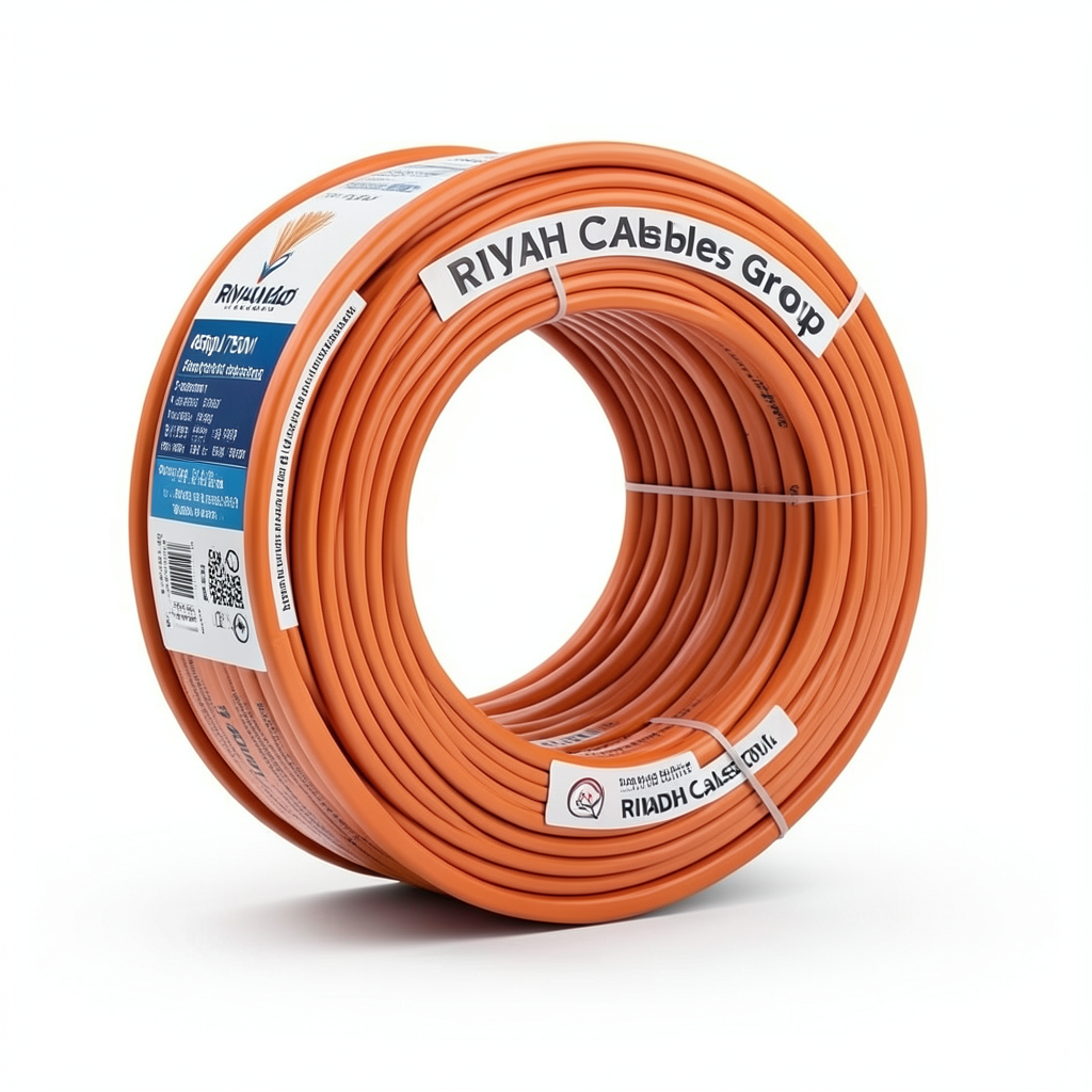 185mm Single Wire 450/750V Flexible Copper PVC Insulated Orange | Riyadh Cables Group