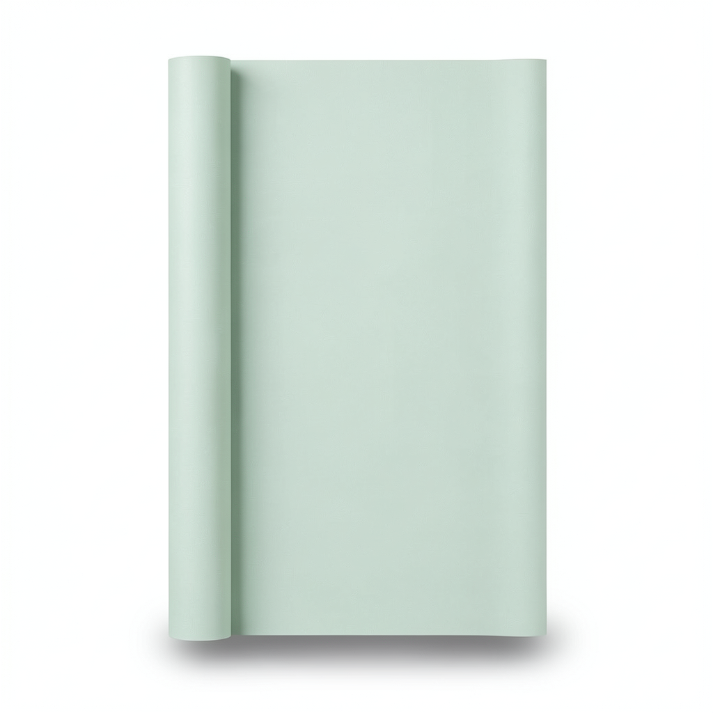 Dutch Plain Wallpaper Light Green 10m x 0.53m, Model 17314