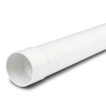 مواسير بلاستيك UPVC مقاس 1 إنش ضغط 160 psi سمك 2.03 مم لون أبيض