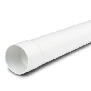 UPVC Plastic Pipe 1 inch Nominal Pressure 160 psi Thickness 2.03 mm White