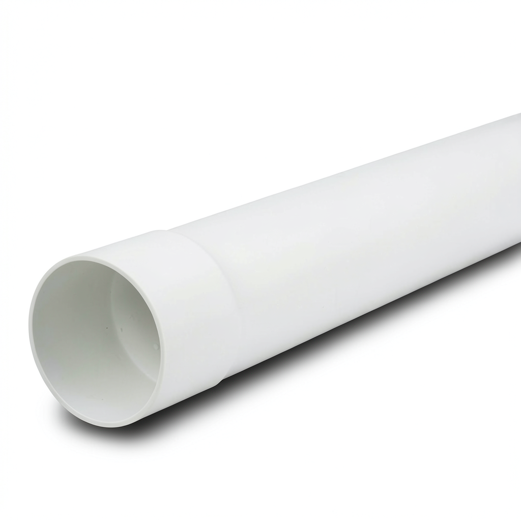 UPVC Pipe Nominal Pressure 160 psi Size 1 1/4 inch Thickness 2.13 mm White Color