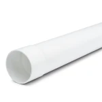 مواسير UPVC ضغط 160 psi مقاس 2 بوصة سمك 2.82 ملم لون أبيض