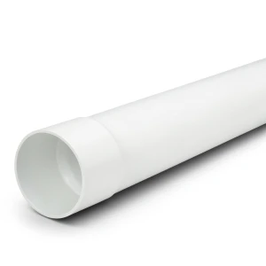 أنابيب بلاستيك UPVC ضغط 160 psi مقاس 2 1/2 إنش سماكة 3.30 مم لون أبيض