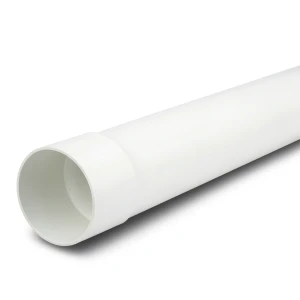 UPVC Plastic Pipe 160 psi Nominal Pressure 8 inch Size 9.45 mm Thickness White