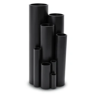 HDPE Plastic Pipe PN 12.5 Bar PE 80, 63 mm OD, 4.7 mm Thickness, Black