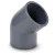 UPVC Elbow 45° ¾ inch Dark Gray - Image 1
