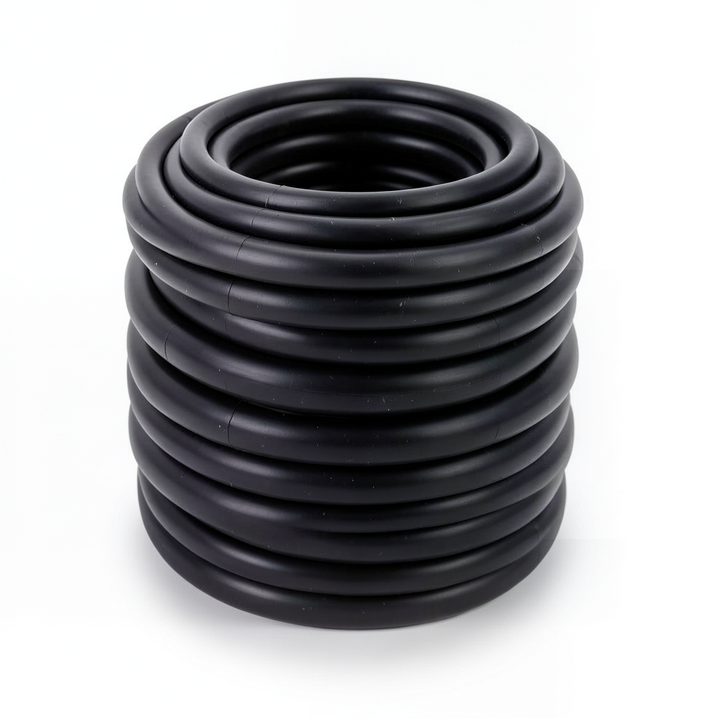 مواسير بلاستيك HDPE ضغط 12.5 بار PE 80 مقاس 32 مم سمك 2.4 مم لون اسود