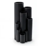 انابيب بلاستيك HDPE ضغط 12.5 بار PE 80، قطر خارجي 63 مم، سمك 4.7 مم، لون اسود