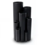 High Density Polyethylene Pipe PN 12.5 Bar PE 80 Outer Diameter 75 mm Thickness 5.6 mm Black