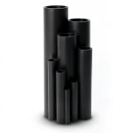 HDPE Pipe Pressure 12.5 Bar PE 80, 140 mm OD, 10.3 mm Thickness, Black