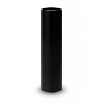 مواسير بلاستيك HDPE ضغط 12.5 بار PE 80، قطر خارجي 160 مم، سمك 11.8 مم، لون اسود