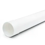 مواسير UPVC ضغط 125 psi مقاس 8 إنش سمك 7.54 مم لون أبيض