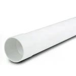 مواسير UPVC ضغط 160 psi مقاس 1/4 1 إنش سمك 2.13 ملم لون أبيض