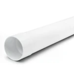 أنابيب UPVC ضغط اسمي 160 psi مقاس 3 إنش سماكة 3.94 ملم لون أبيض