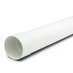 مواسير UPVC ضغط 160 psi مقاس 6 إنش سماكة 7.26 ملم لون أبيض