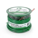 لفة سلك 14 AWG نحاس مجدول معزول PVC +105°C أخضر، جهد 600 فولت | شركة كابلات الشرقية للصناعة