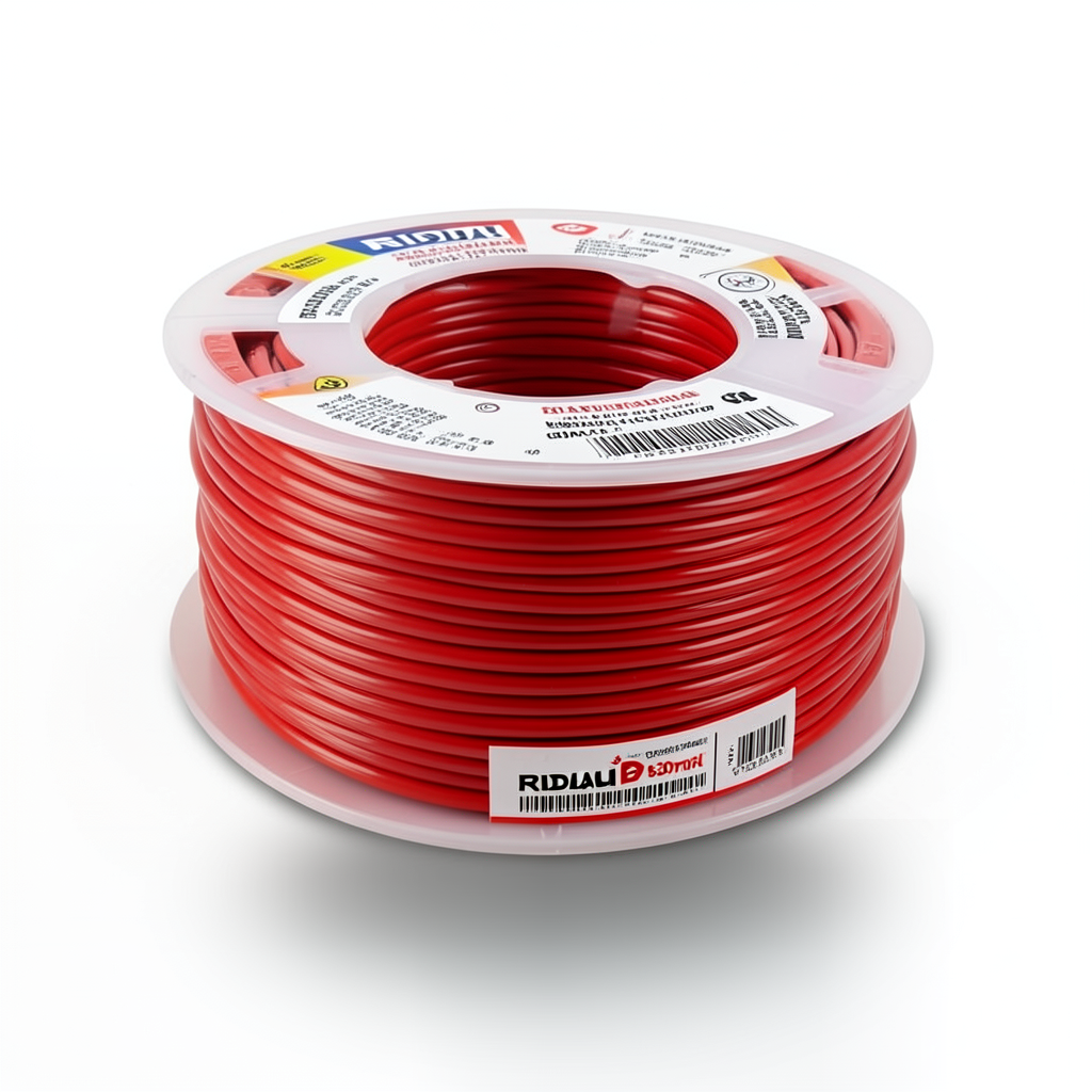 Riyadh 630mm Electrical Wire 450/750V, Stranded Copper PVC Insulation, Red, 500m Drum | Riyadh Cables Group