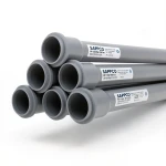 UPVC Pipes PN 10 Bar Size 280 mm Thickness 13.4 mm Gray Color | SAPPCO