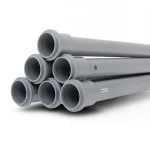 مواسير UPVC ضغط 10 بار مقاس 355 مم سمك 16.9 مم لون رمادي | سابكو