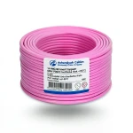 سلك كهرباء 14 AWG نحاس مجدول معزول PVC +105°C، 600 فولت، زهرى | شركة كابلات الشرقية للصناعة