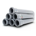 UPVC Pipes PN 10 Bar Size 500 mm Thickness 23.9 mm Gray Color | SAPPCO