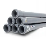 UPVC Pipes PN 10 Bar Size 280 mm Thickness 13.4 mm Gray Color | SAPPCO