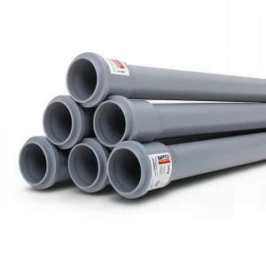 أنابيب UPVC ضغط PN 10 بار مقاس 450 مم سمك 21.5 مم لون رمادي | سابكو