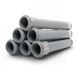 UPVC Pipes PN 16 Bar Size 75 mm Thickness 5.6 mm Gray Color | SAPPCO